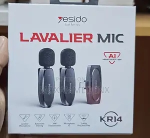 Brand Yesido Lavalier Dual Wireless Mic KR14 Lightning