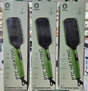 Green Lion Hair Straightner Comb