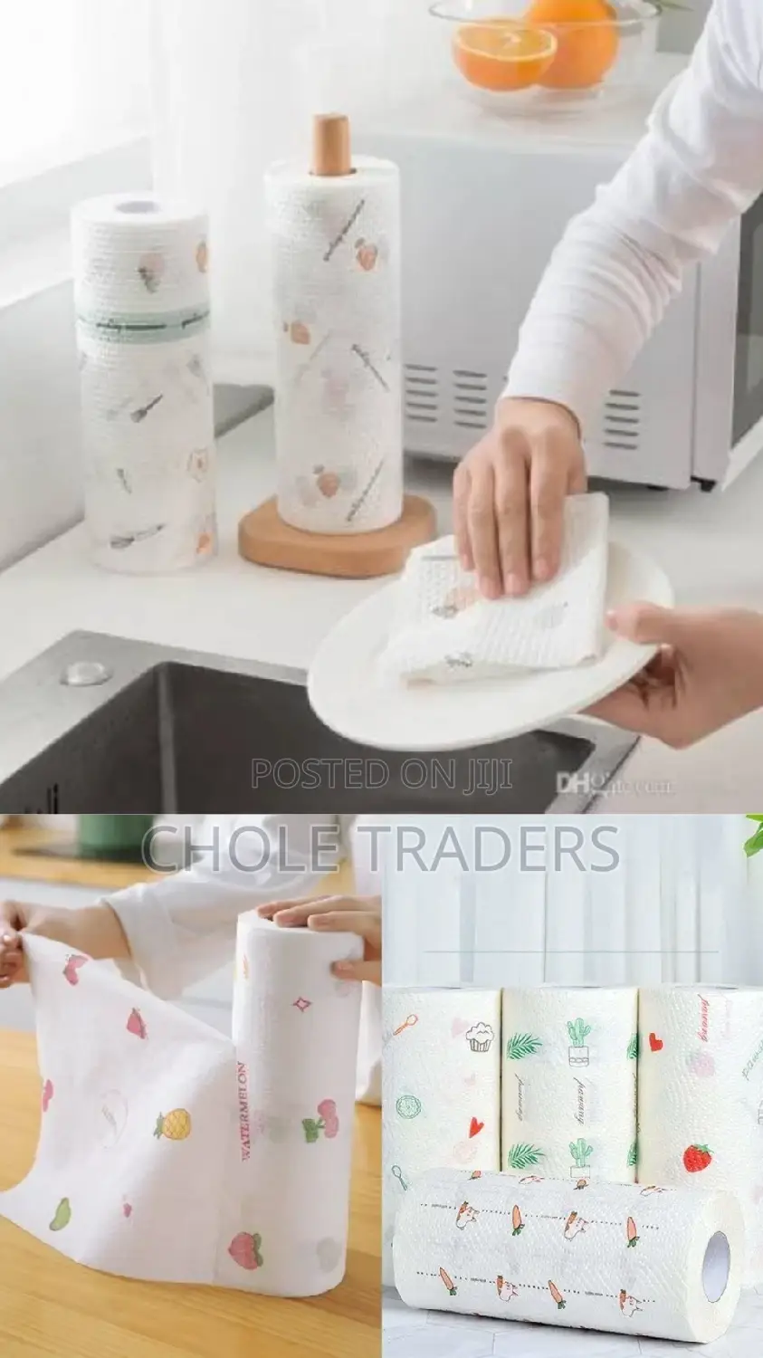 Reusable Kitchen Tissue Paper Roll (174pcs)