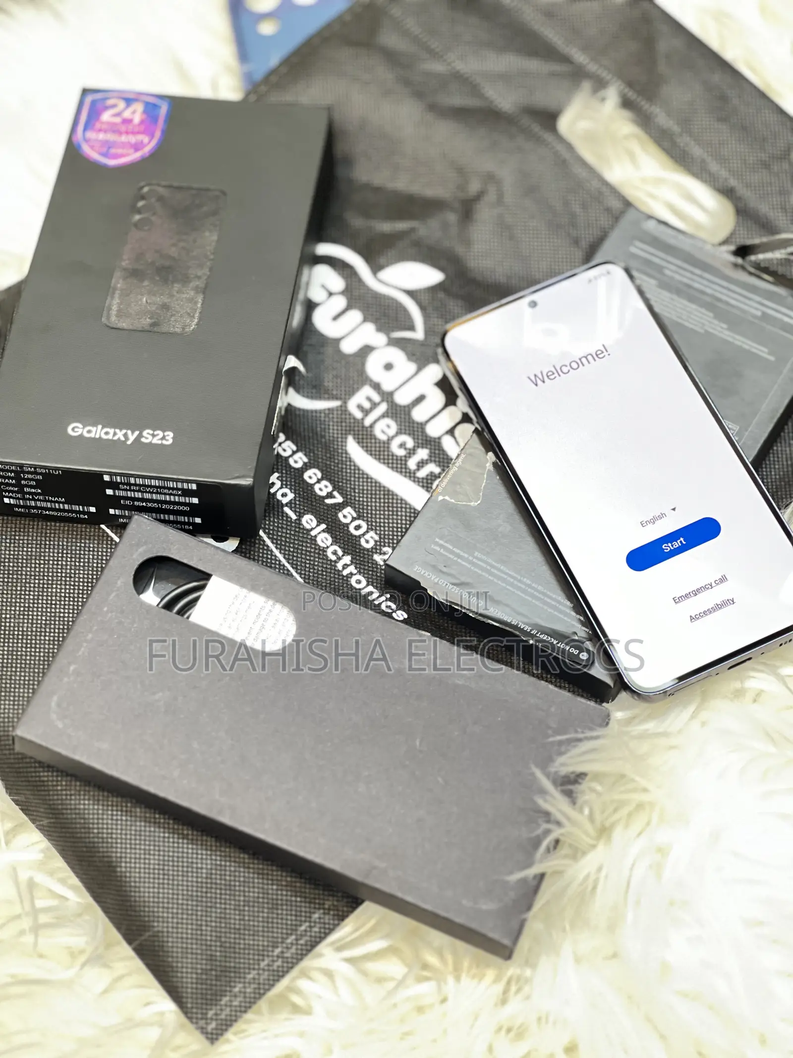 New Samsung Galaxy S23 128 GB Black