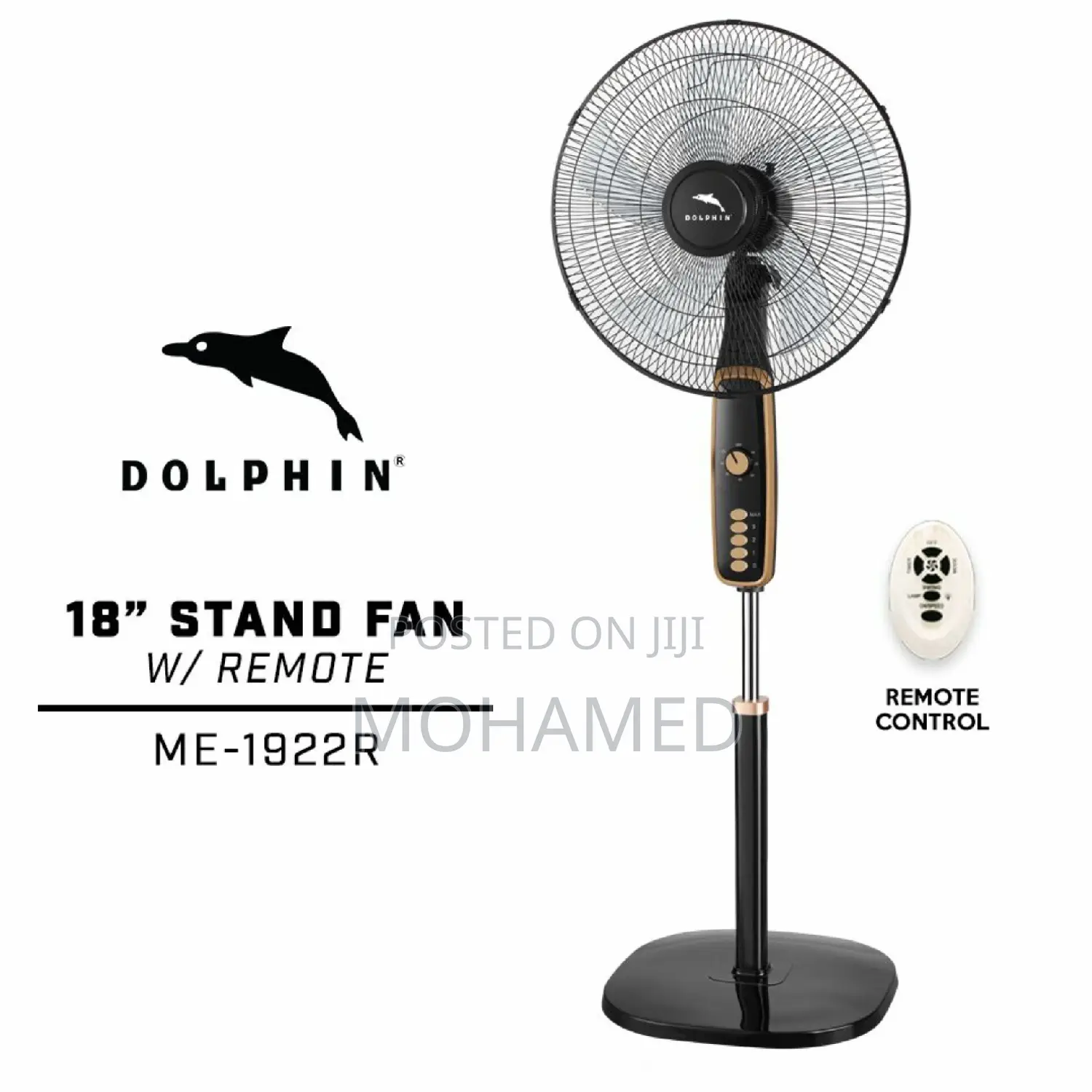 Dolphin Remote Fan/Feni