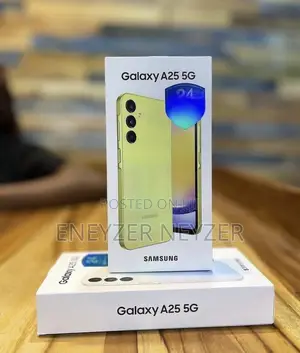 New Samsung Galaxy A25 128 GB Yellow