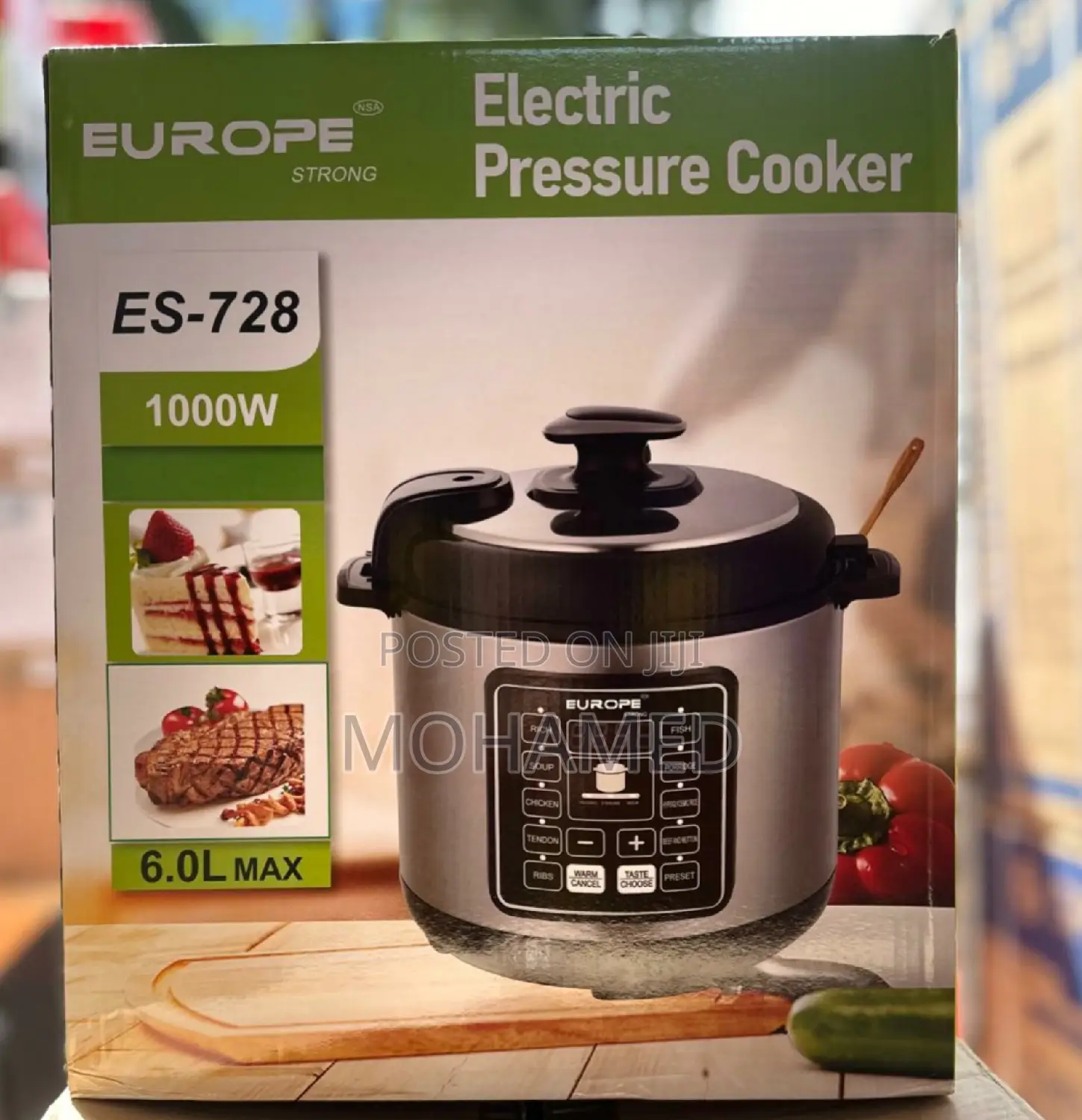 Europe Strong Pressure Cooker 6L