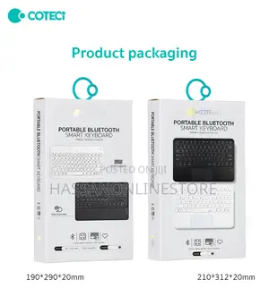 Coteetci 64002 Portable Bluetooth Smart Keyboard
