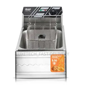 Raf Deep Fryer 5.5 Litres Stainless Steel