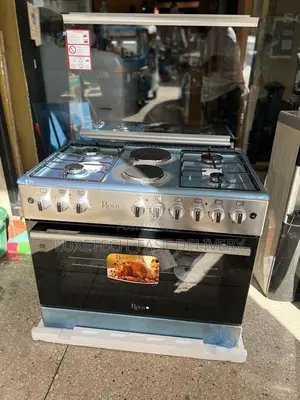 Roch 4 Gas and 2 Electric Plate Cooker With Oven 90×60