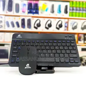 JEQANG Bluetooth Rechargeable Keyboard and Mouse JB 350