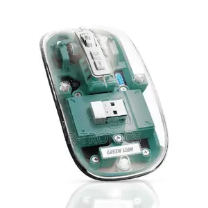 Green Lion 3in1 Transparent Mouse Wireless and Bluetooth