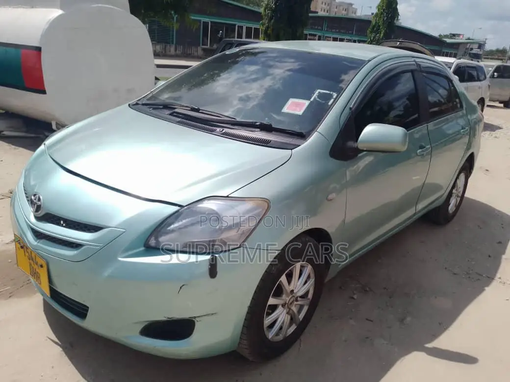 Toyota Belta 2007 Blue