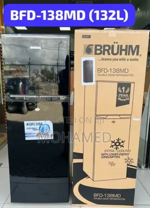 Bruhm Fridge/Friji 138 Kioo