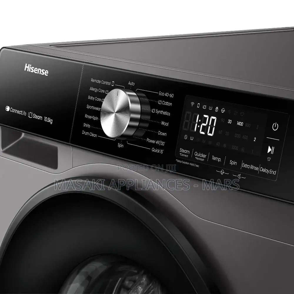 Hisense 10.5kg Wash,Rinse Spin Front Load Auto Wf3s1043bt