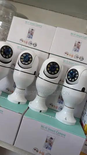 Bulb Camera Wifi 360° — Remote View Icsee App | Warranty 1yr Tz