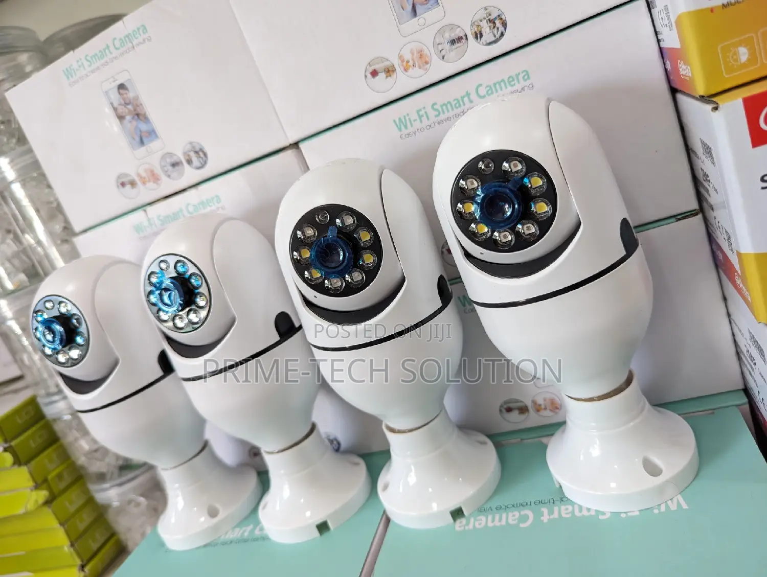 Bulb Camera Wifi 360° — Remote View Icsee App | Warranty 1yr Tz