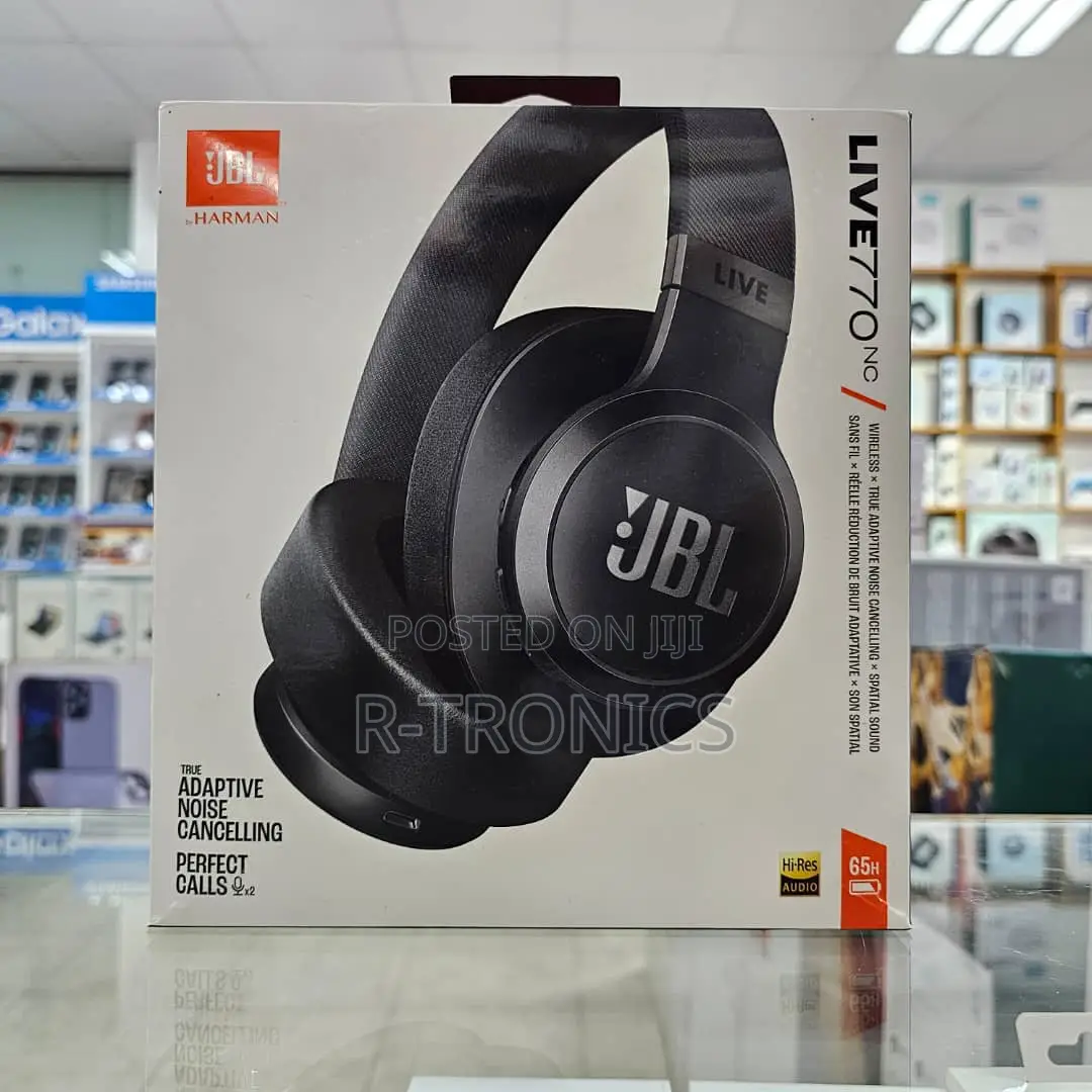JBL Live770nc Bluetooth Headphones Adaptive Noise Cancelling