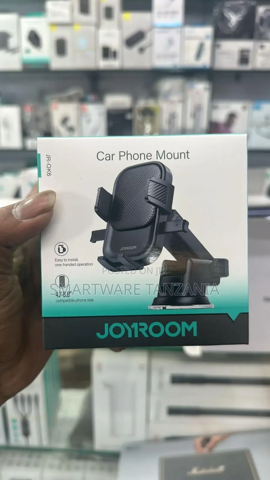 Djustable Car Mobile Phone Holder Stand Dashboard, Rotation