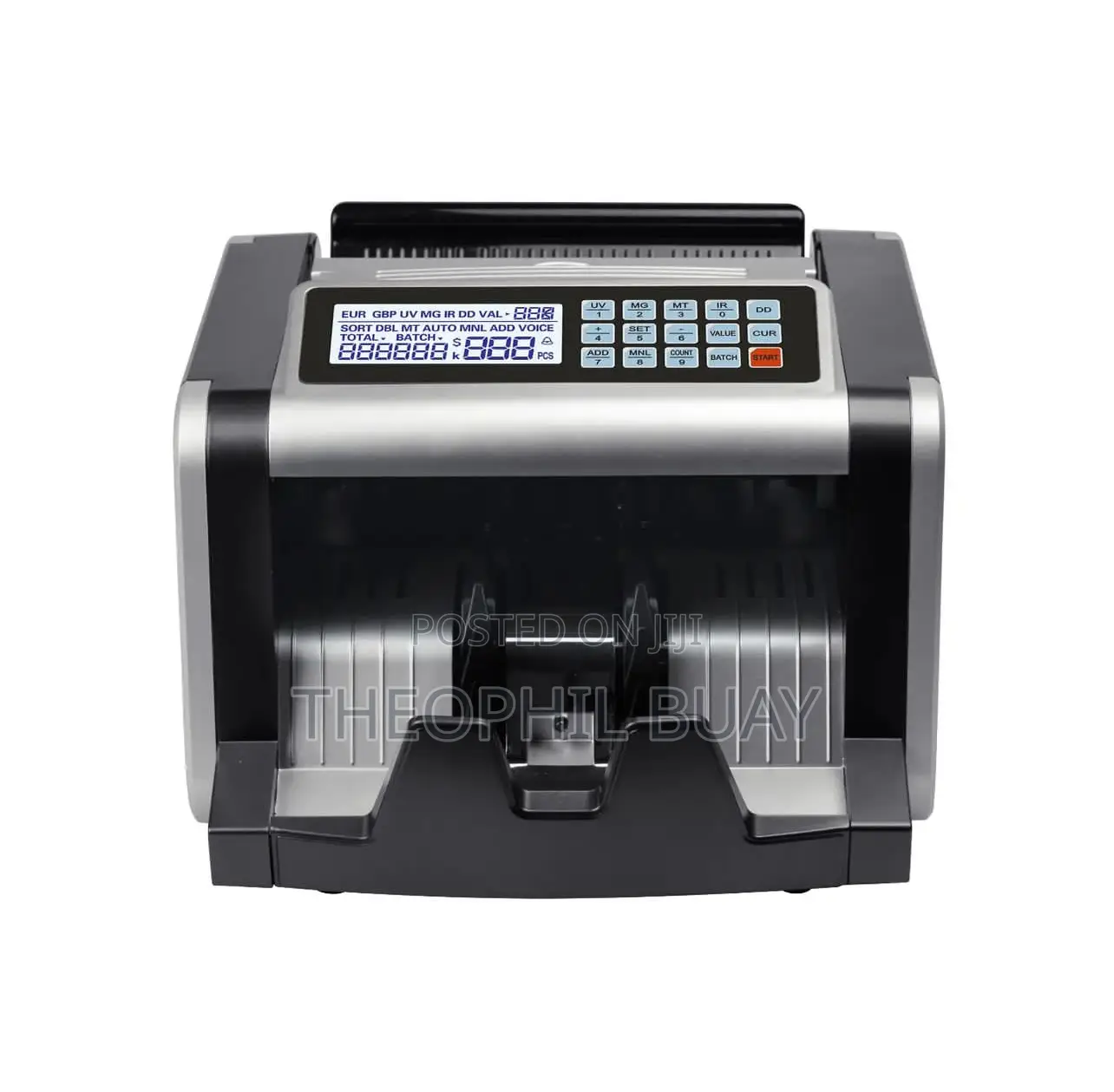 Bill Counter With Counting Display, Note, Amount