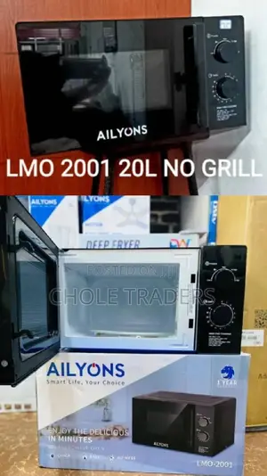 20L Ailyons Microwave (Black Color)