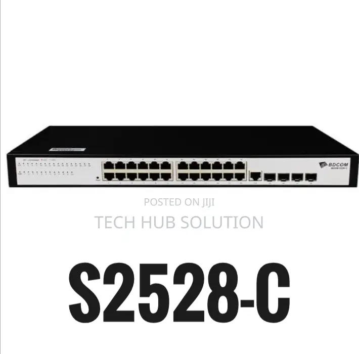 BDCOM Layer 2 Managed Gigabit Switch S2528-C