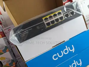 Cudy Fs1010p Poe Switch 8 Port 120w — Kwa Ip Cameras | Tanzania