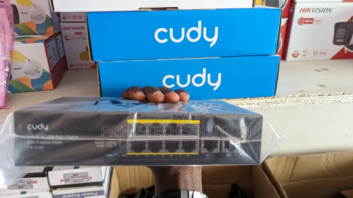 Cudy Fs1010p Poe Switch 8 Port 120w — Kwa Ip Cameras | Tanzania