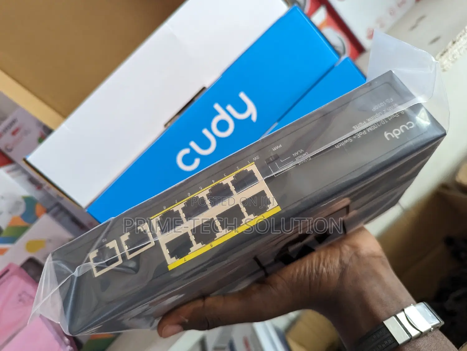 Cudy Fs1010p Poe Switch 8 Port 120w — Kwa Ip Cameras | Tanzania