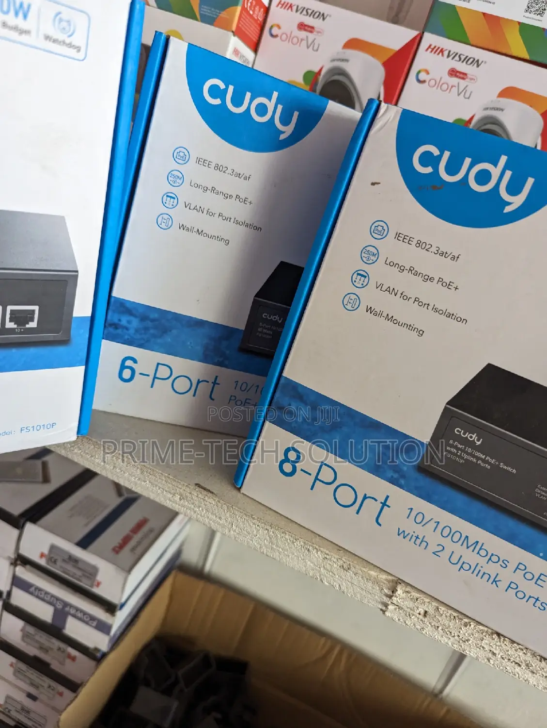 Cudy Fs1010p Poe Switch 8 Port 120w — Kwa Ip Cameras | Tanzania