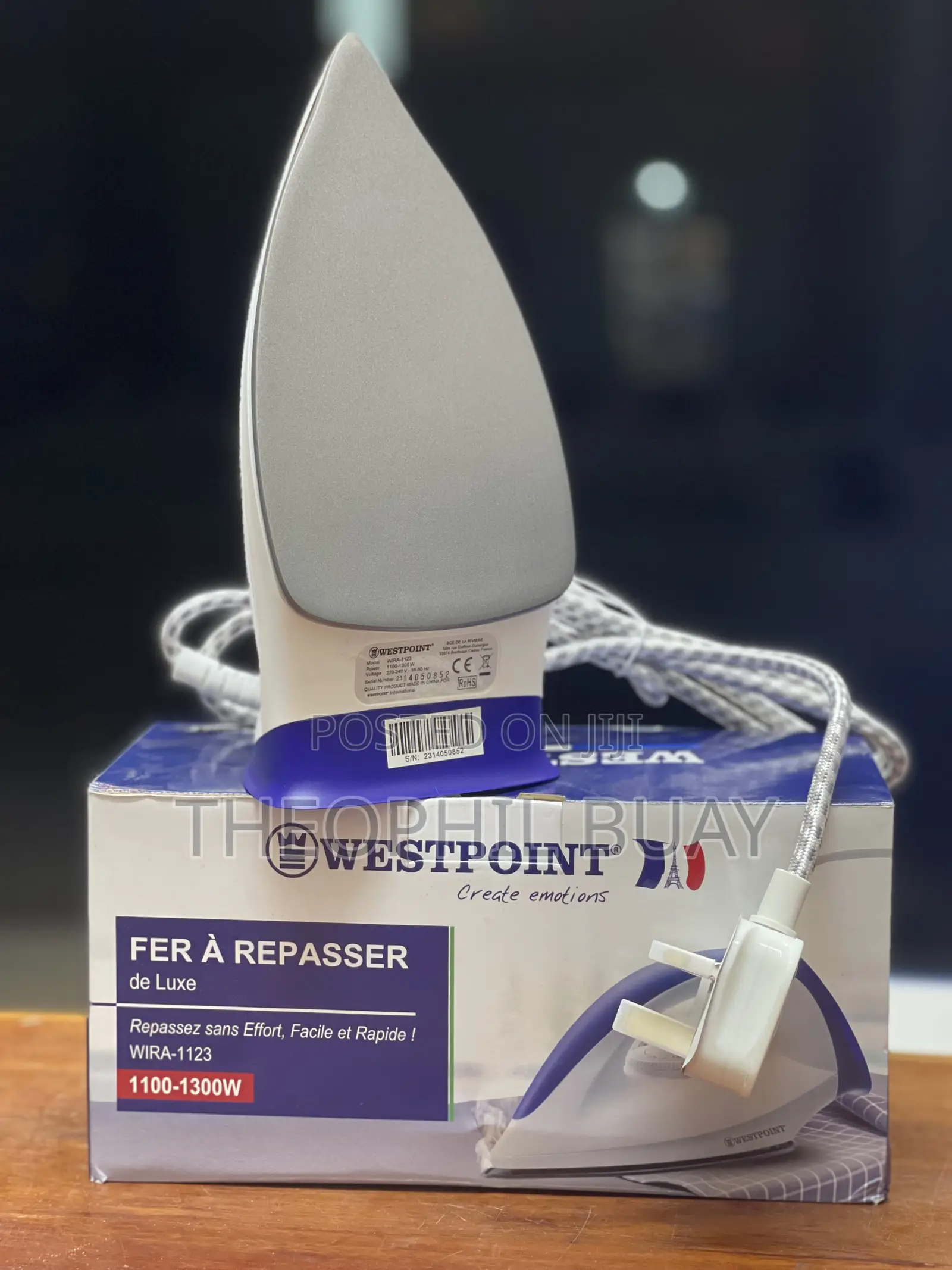Westpoint Original Dry Iron