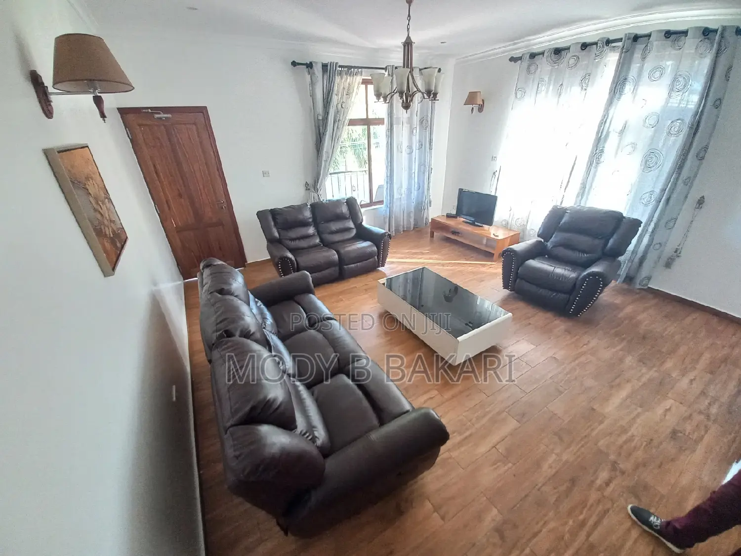 Furnished 3bdrm Apartment in Mikocheni for rent
