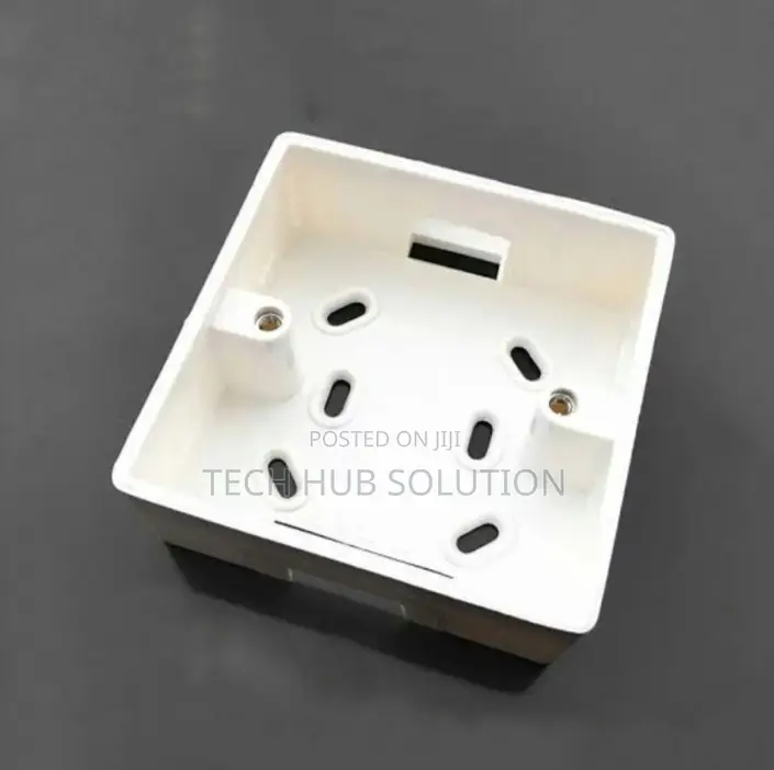 Back Box For Faceplate, White EBB00W0000