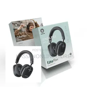 Green Lion Echo Max Headphone - Black