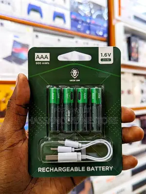 Green Lion Rechargeable Battery AAA 1.6V Alkaline Battery