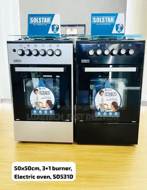 Solstar 3 Gas and 1 Electric Cooker 50×50cm
