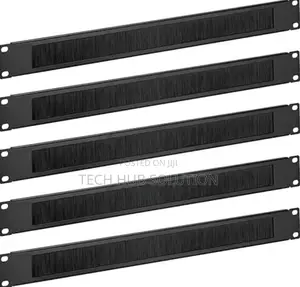 1U Brush Panel, 19 Standard