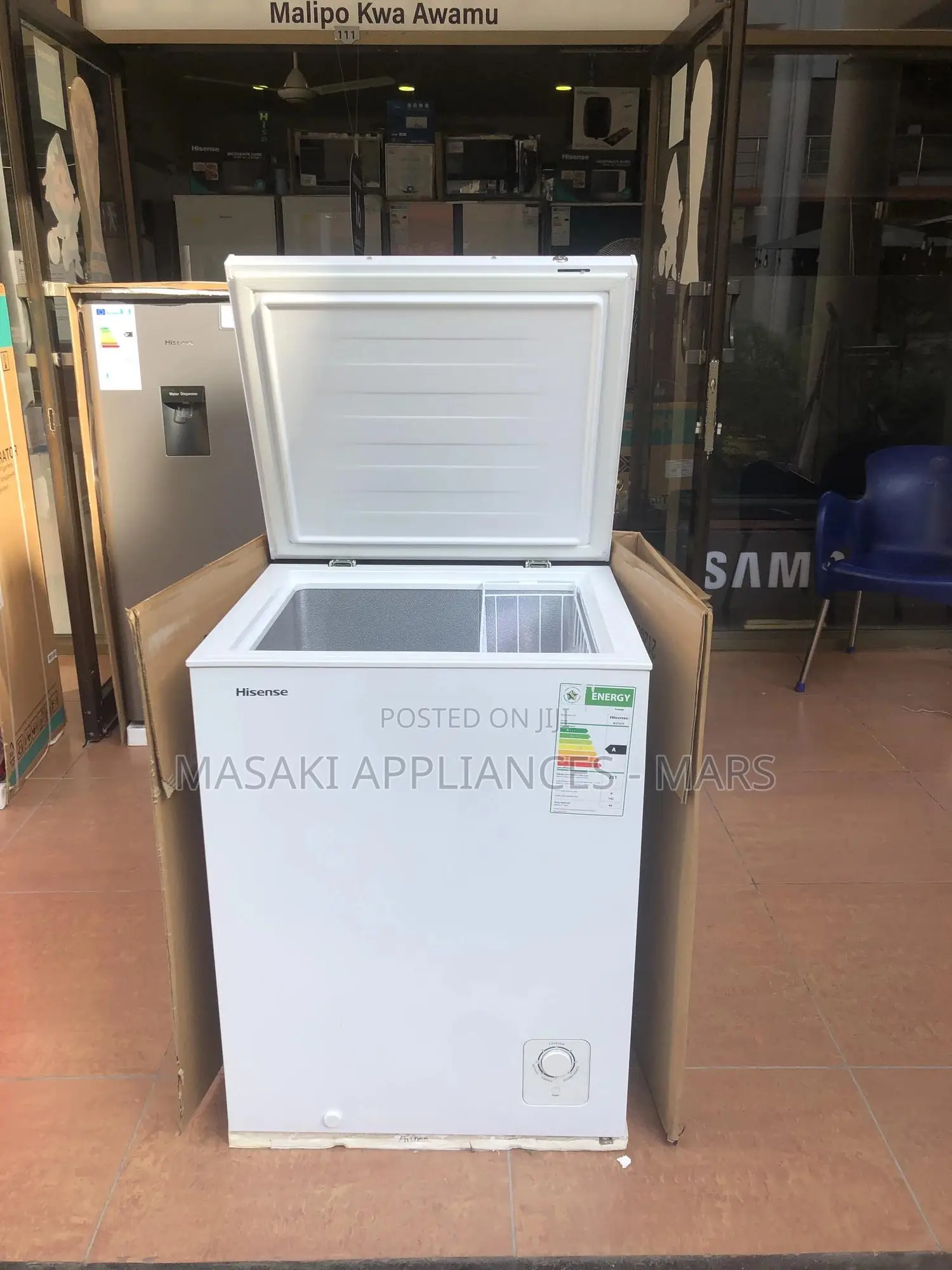 Brand New Hisense 142 Liter White Chest Freezer H175cf