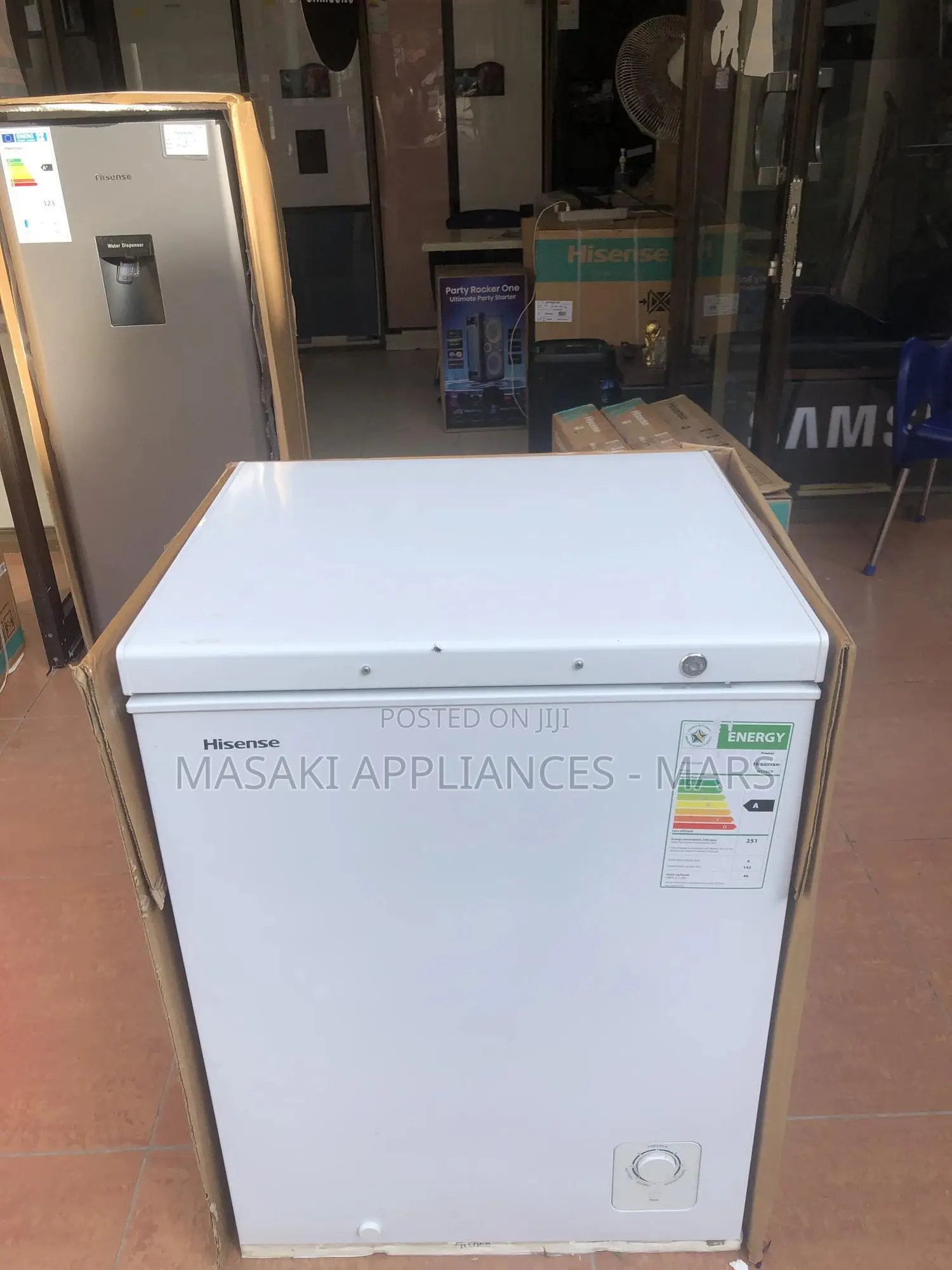 Brand New Hisense 142 Liter White Chest Freezer H175cf