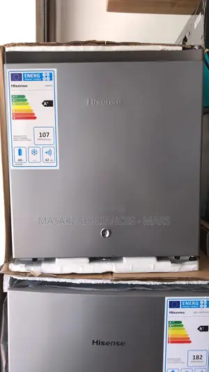 Hisense Mini Bar Fridge Counter Top H65rts 44l Grey Key Lock