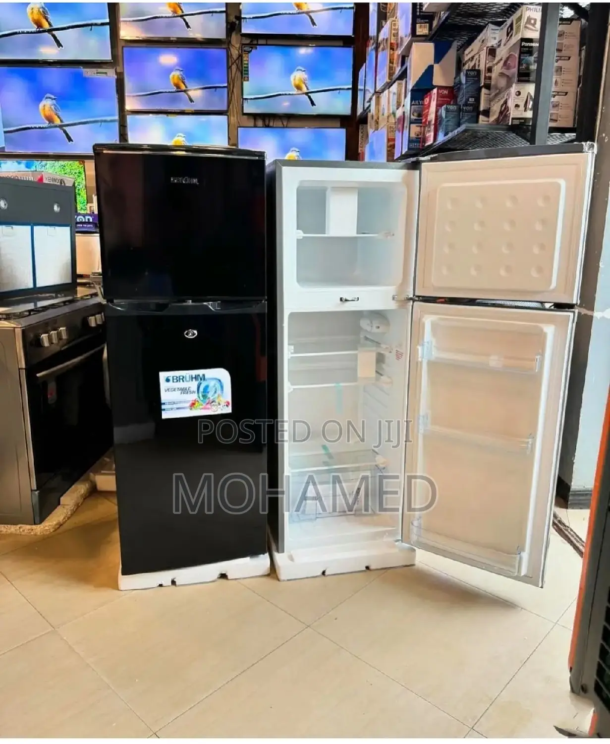 Bruhm Fridge L/Friji 138L