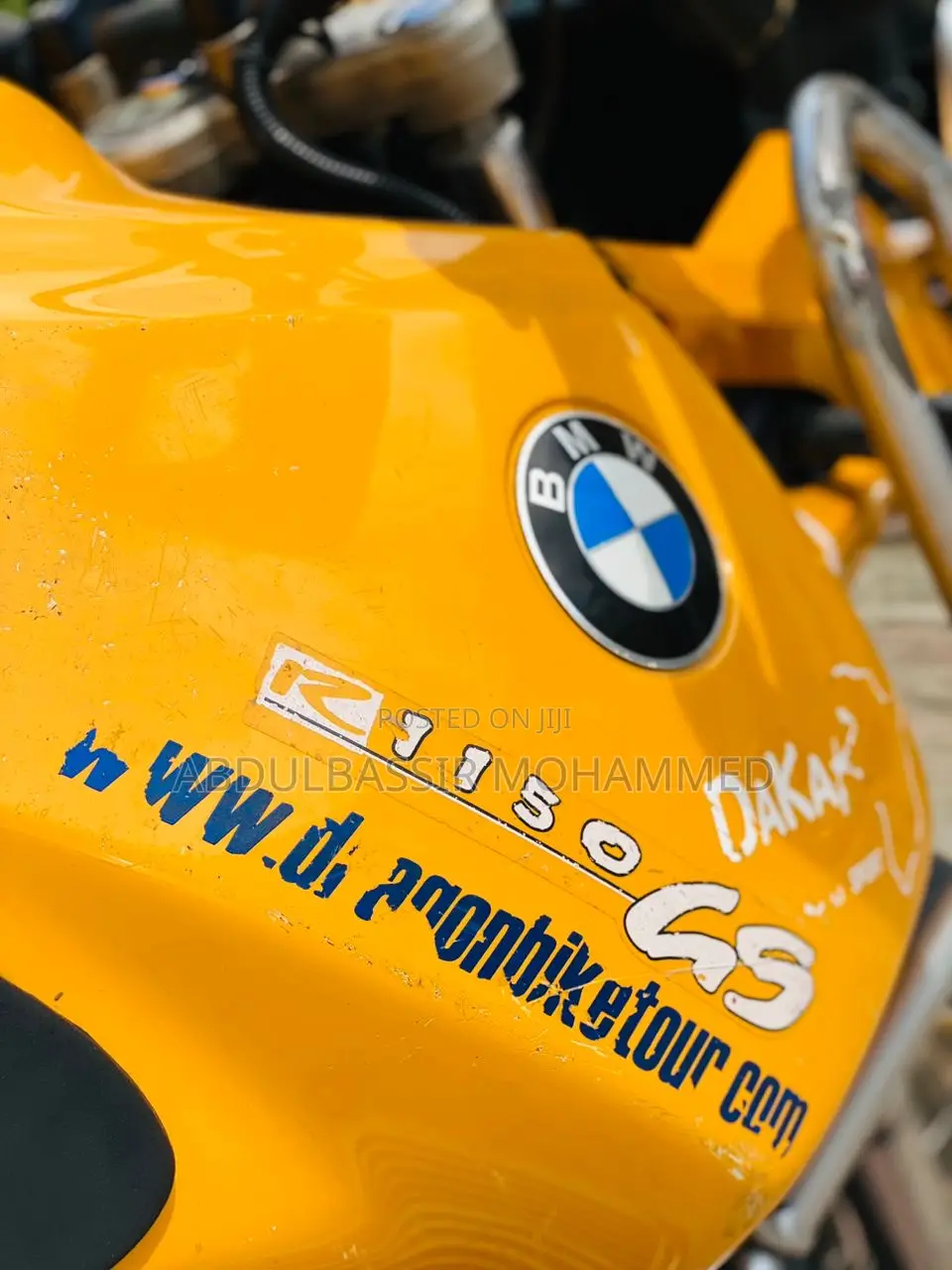 BMW 1150R 2003 Yellow