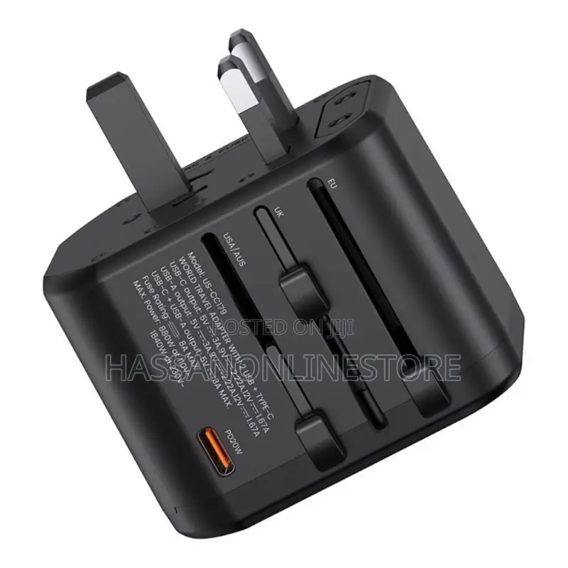 Usams 20W Universal Travel Adapter