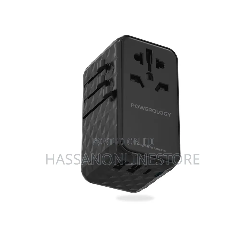 Powerology 4-Port Universal Gan Super Charger 100W