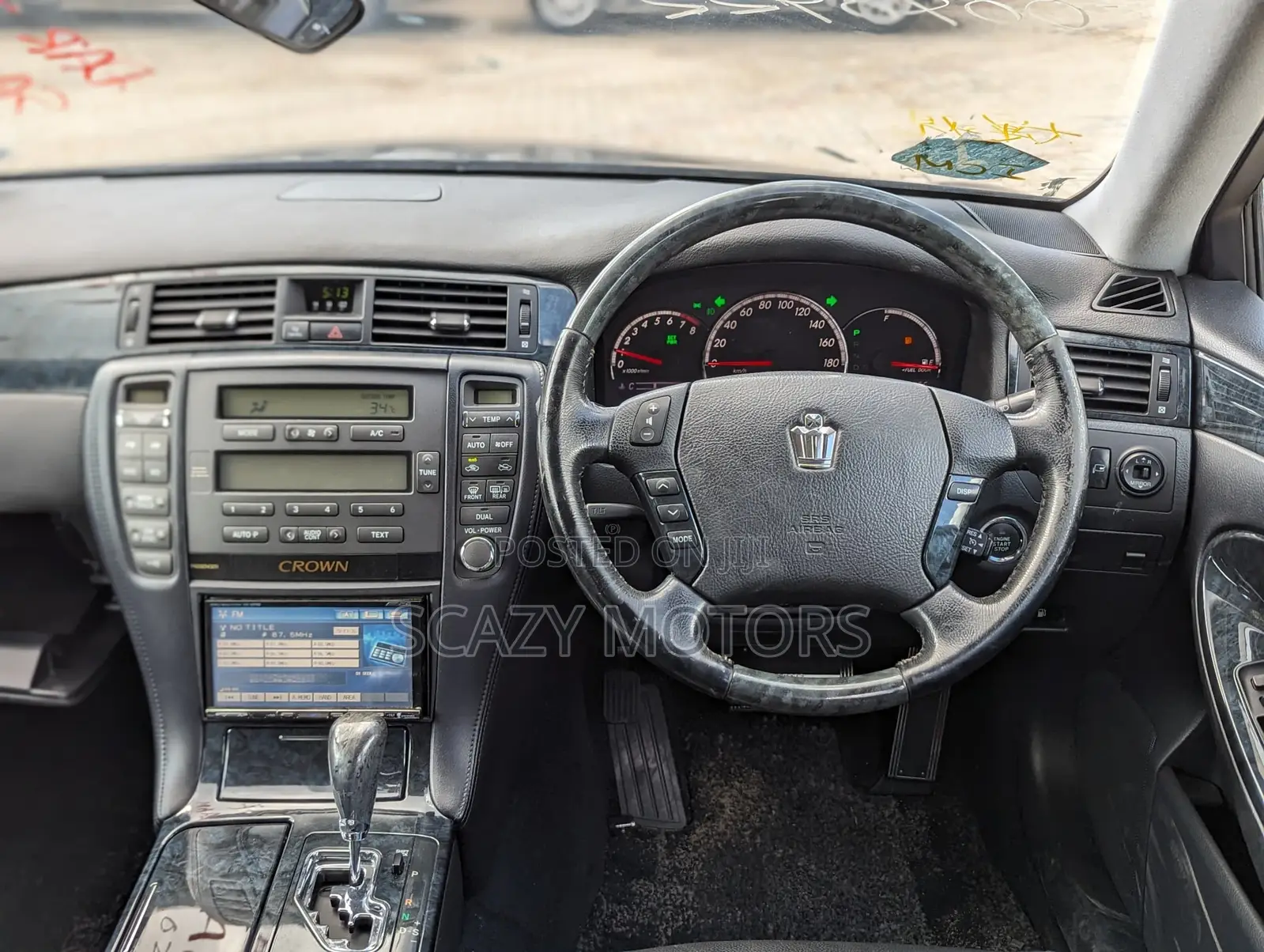 Toyota Crown 2004 Black