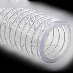 Suction Hose With Wire 1'*50M, Clear
