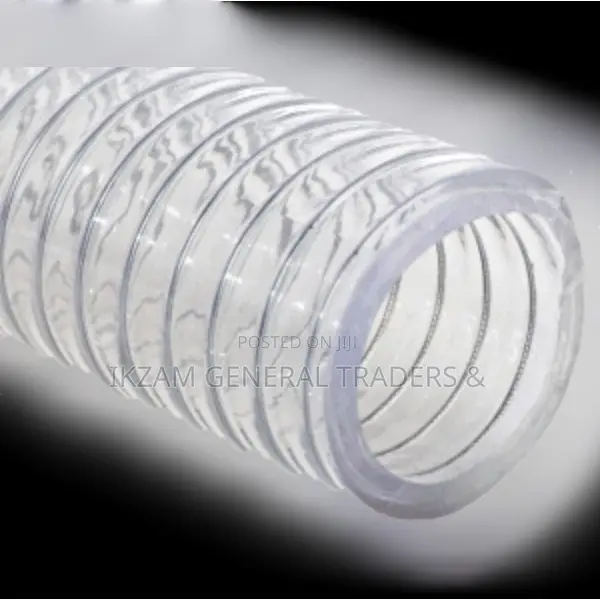 Suction Hose With Wire 1'*50M, Clear
