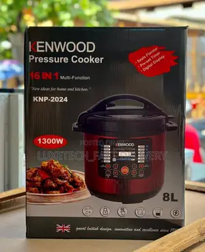 Kenwood Pressure Cooker 8L Digital 16 in 1 Functions