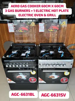 Aero Free Standing Gas Cookers 60x60cm Made in Turkey