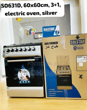 Solstar 3gas +13electric Cooker