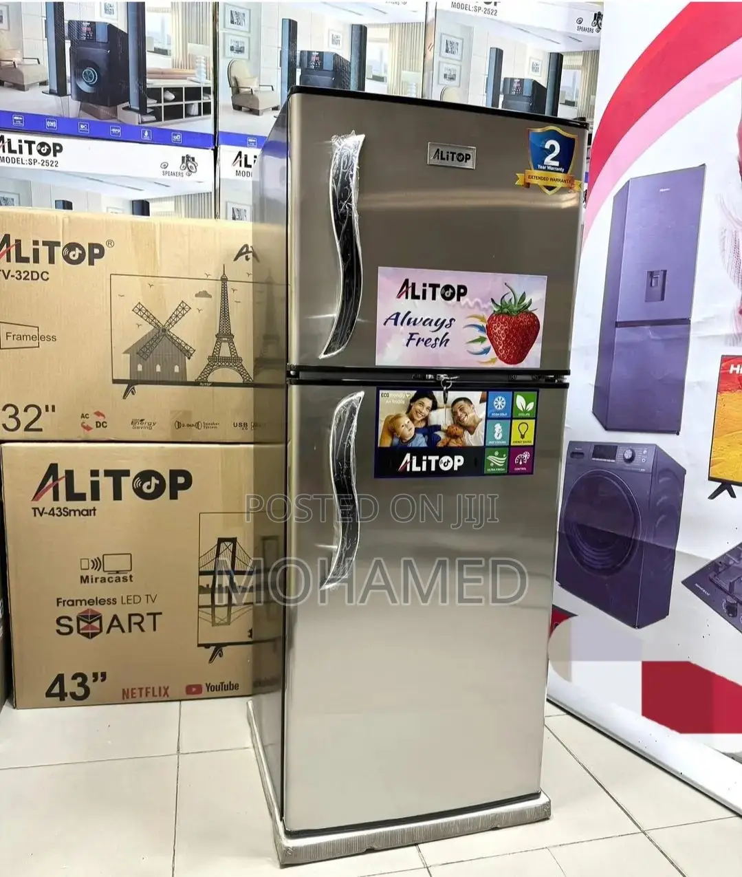 Alitop Fridge/Friji 138L