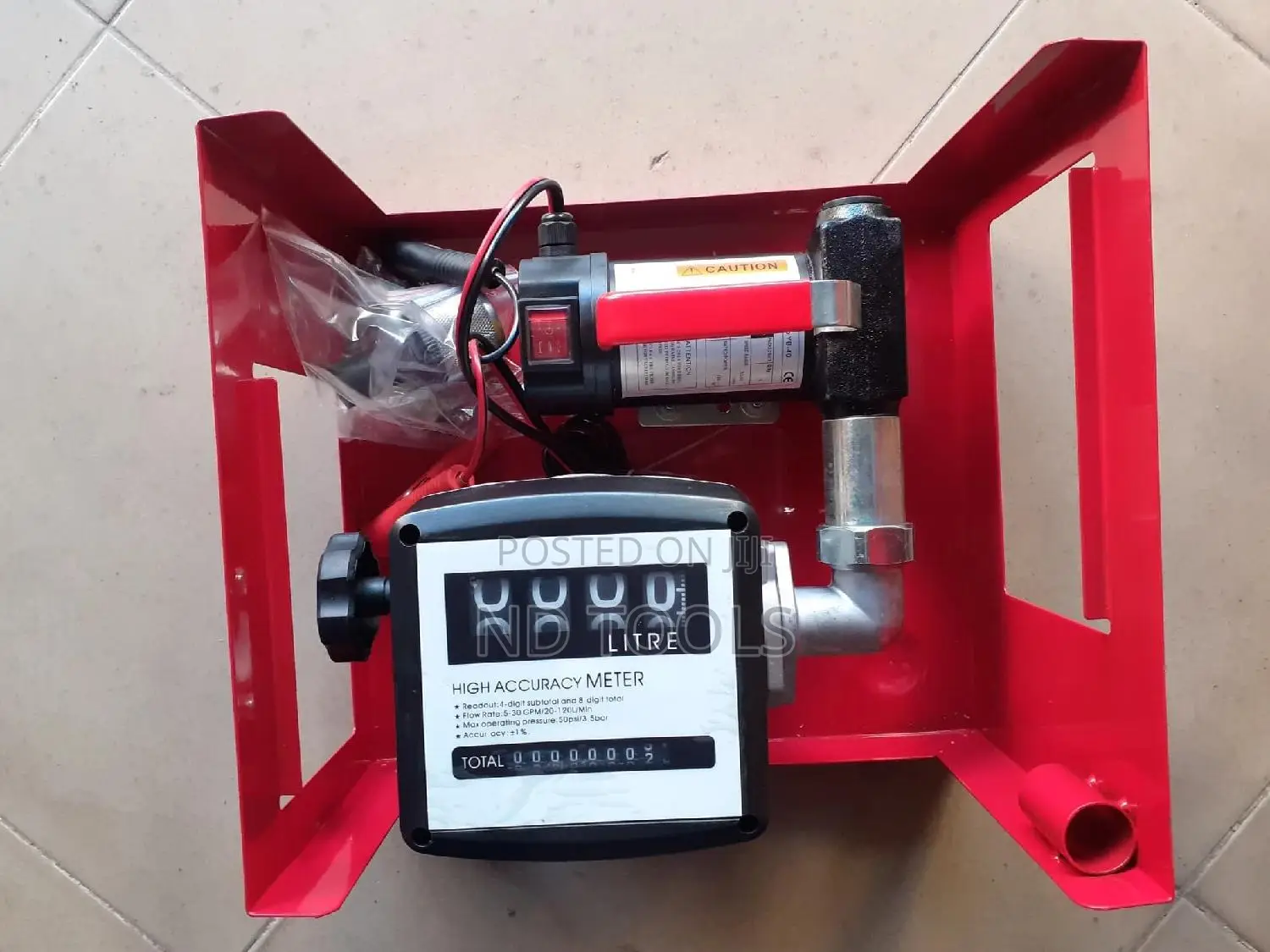 Fuel Pump With Flow Meter 12v Yb-40