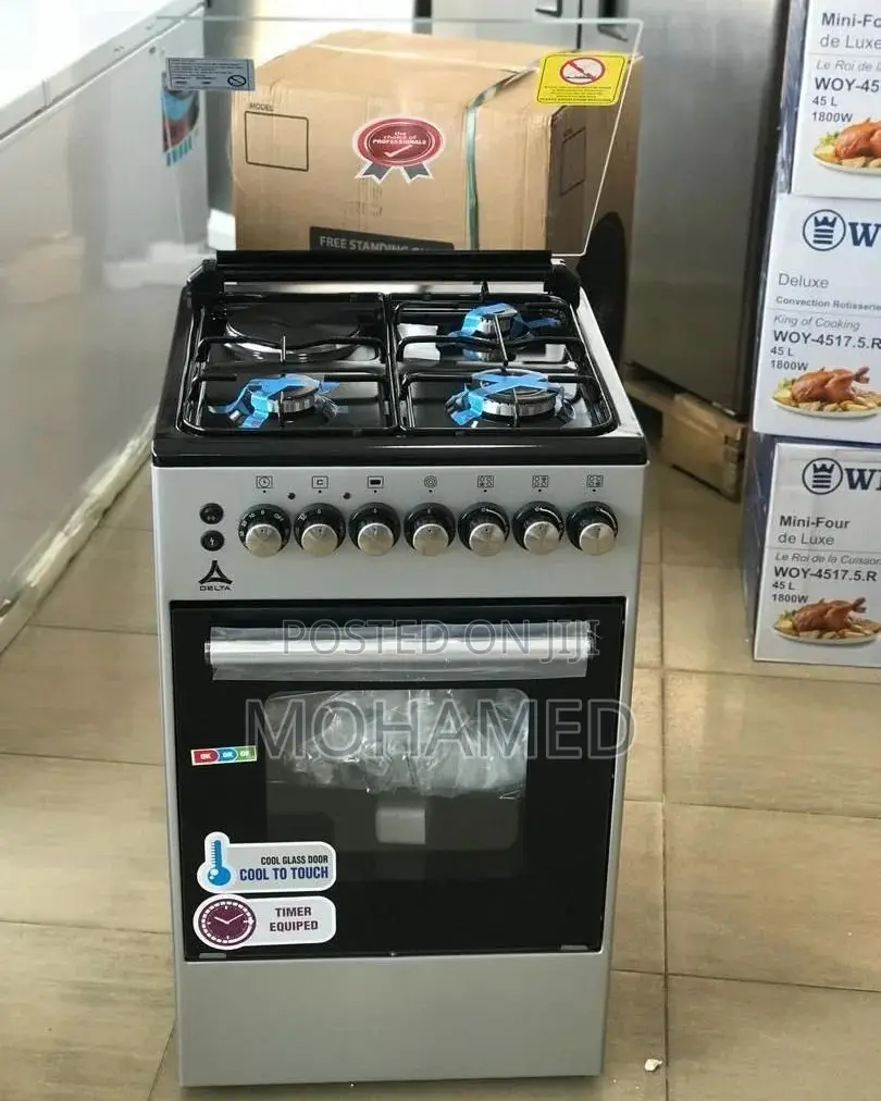 Delta 3 Gas 1 Electric Cooker
