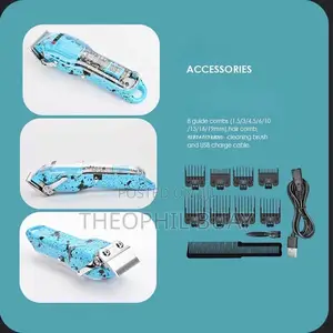 Electric Hair Trimmer WMARK NG-412 Transparent High Torque